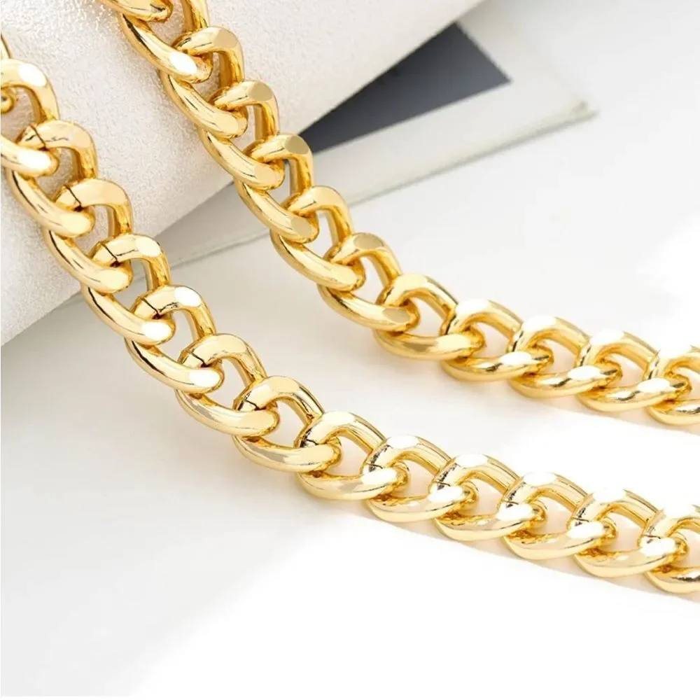 Gold Colored Chain Belt
